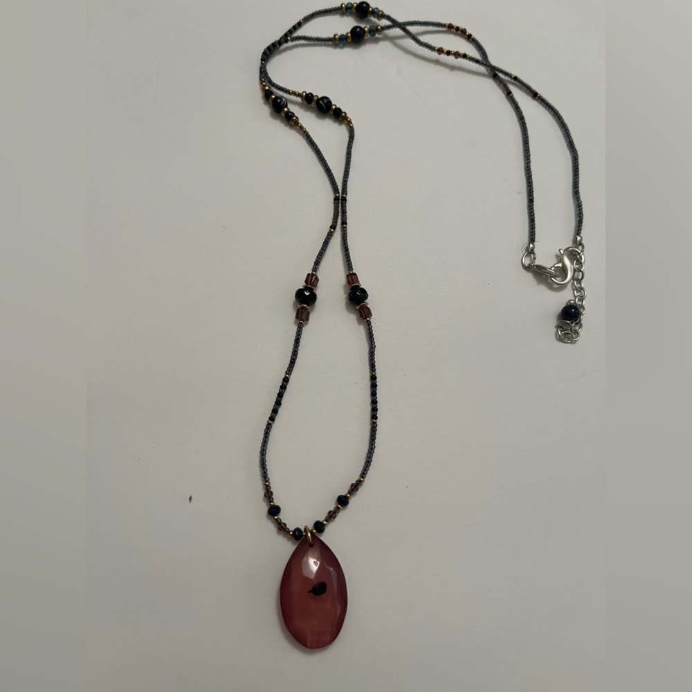 J. Jill Teardrop beaded necklace